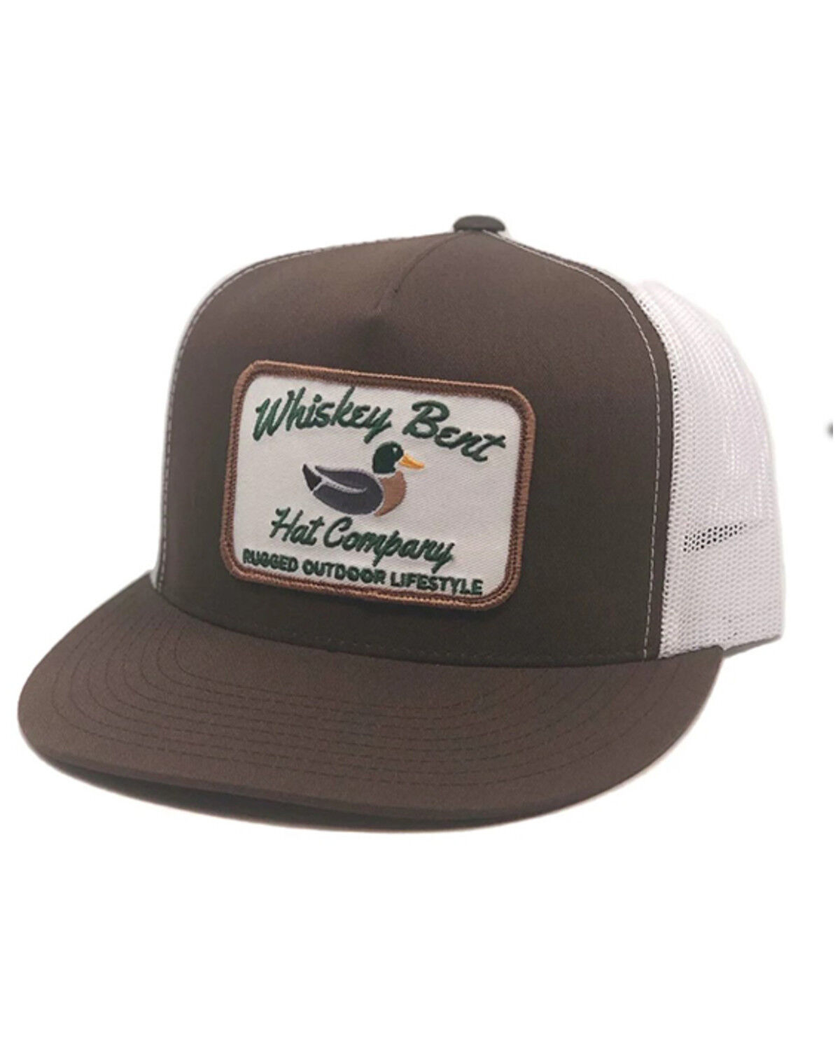 Men's Whiskey Bent Green Head Ball Cap