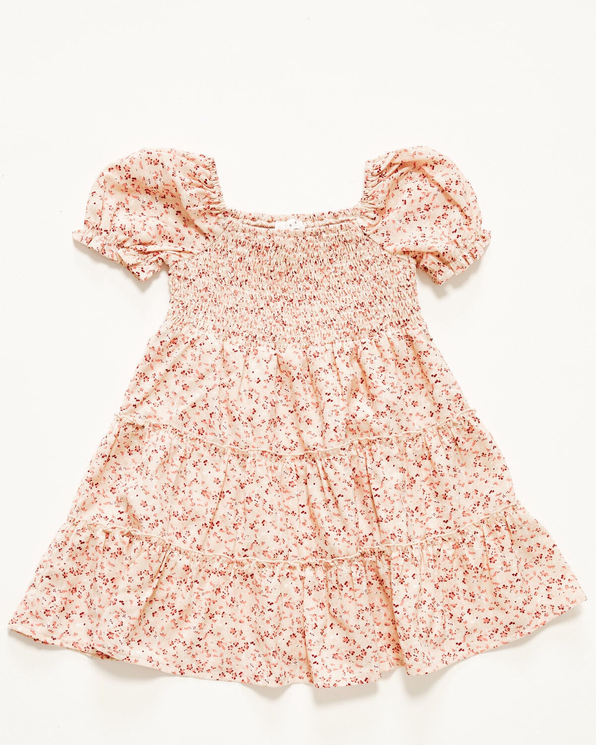 Girls' Yura Toddler Floral Print Short Sleeve Dress