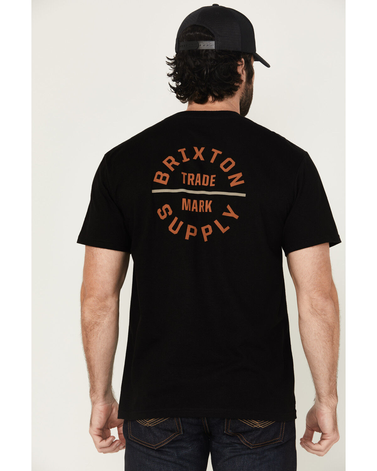 Men's Brixton Oath Logo Short Sleeve Graphic T-Shirt