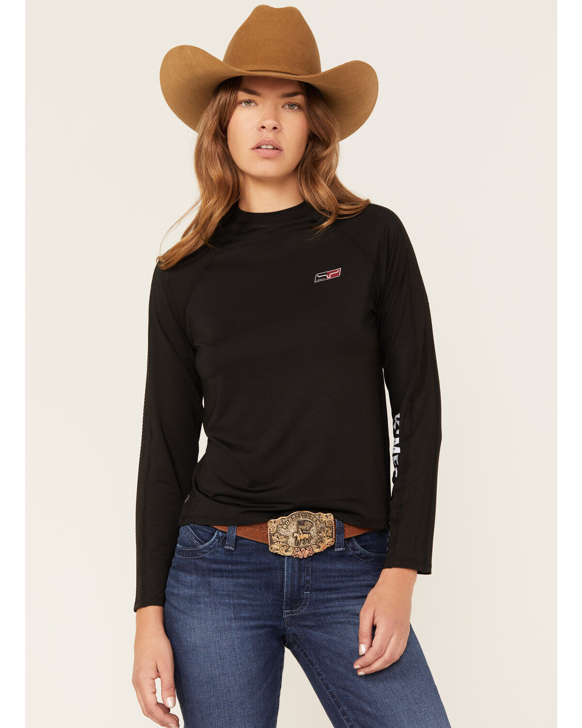 Women's Kimes Ranch KR1 Tech Logo Long Sleeve Tee