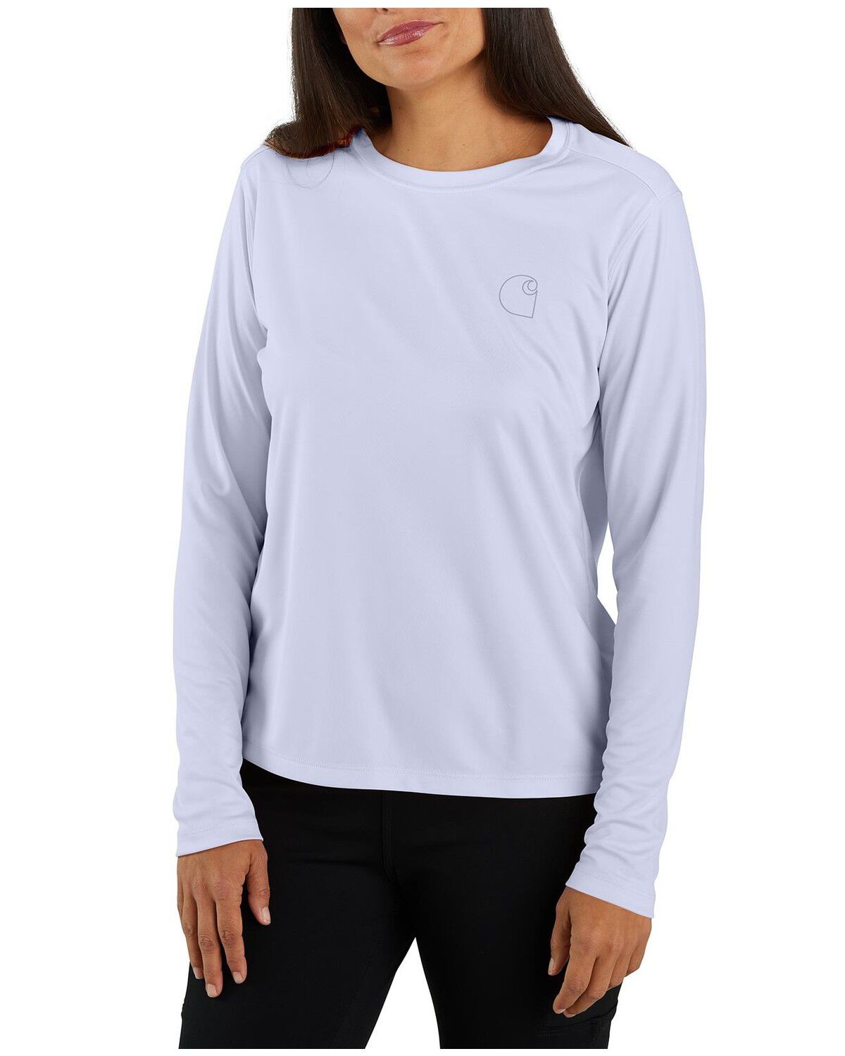 Women's Carhartt Force Sun Defender Relaxed Fit Lightweight Long Slee