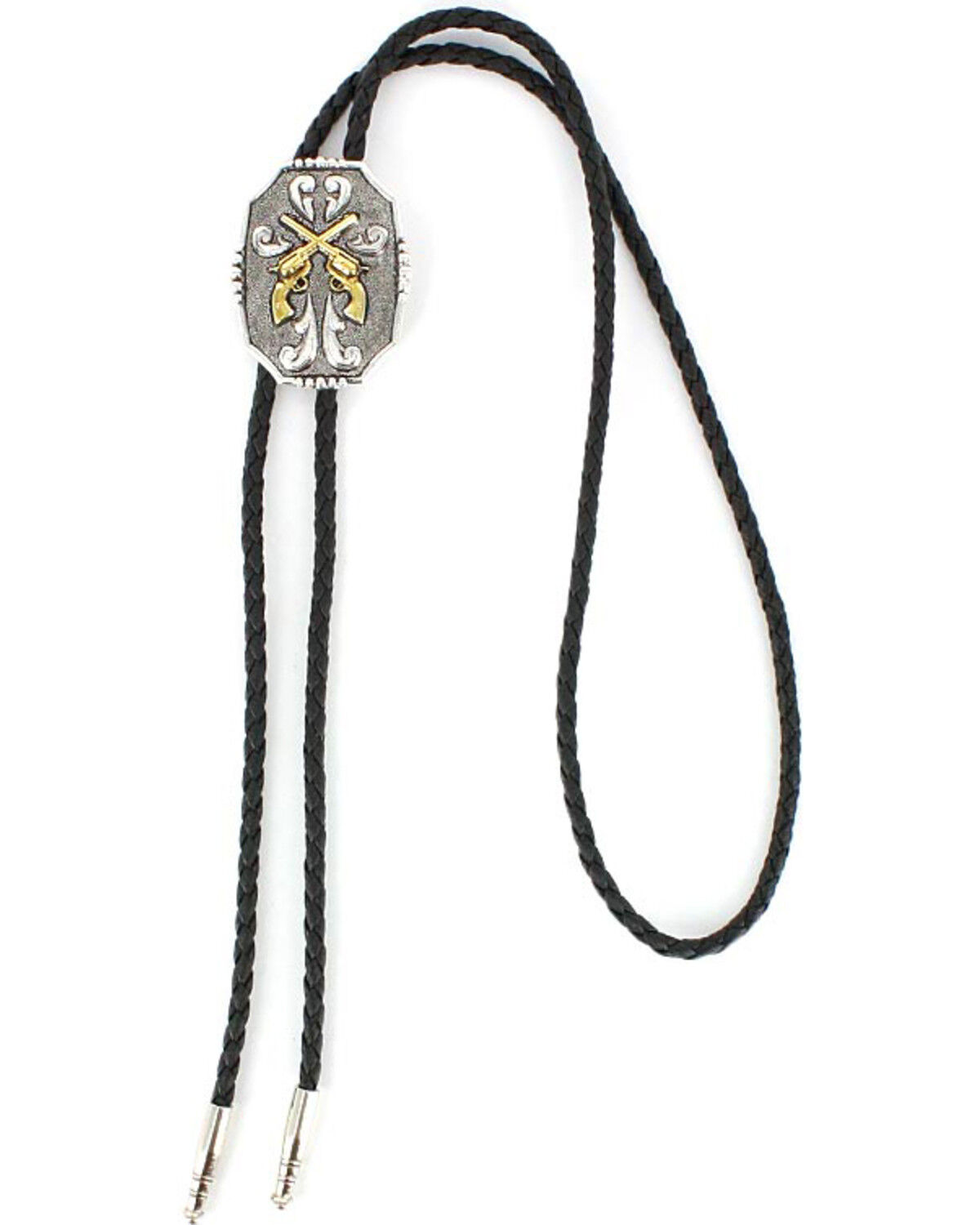 Men's Cody James Crossed Pistols Bolo Tie