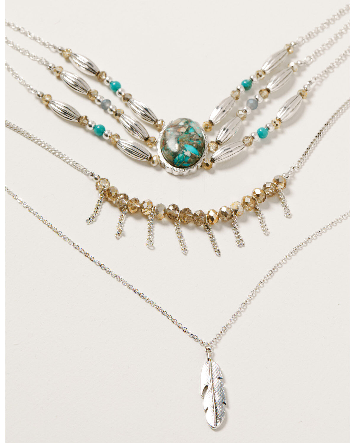 Women's Shyanne Mystic Summer Chunky Layered Choker Necklace