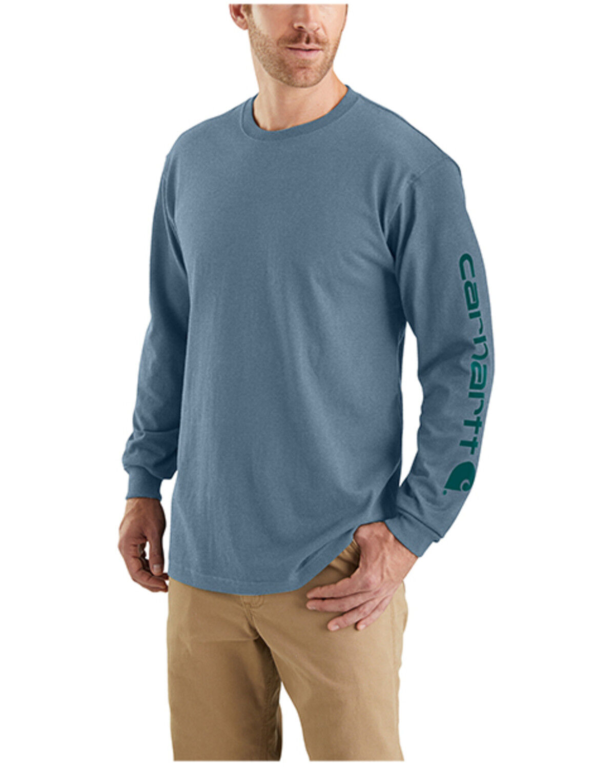 Men's Carhartt Loose Fit Heavyweight Long Sleeve Graphic T-Shirt