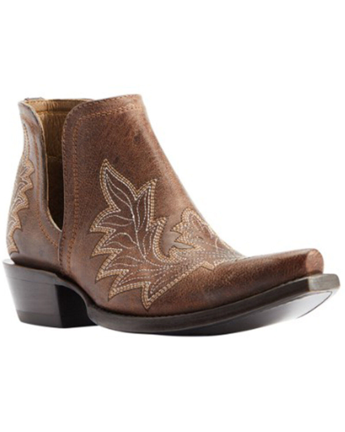 Women's Ariat Dixon Low Heel Booties - Snip Toe