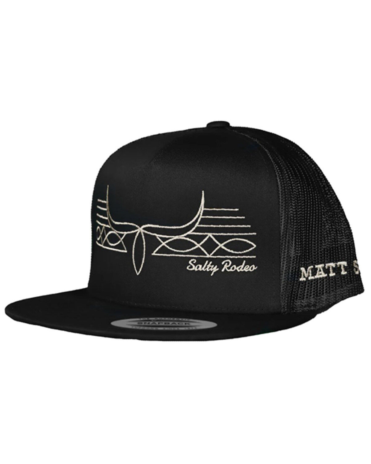 Men's Salty Rodeo Logo Embroidered Ball Cap