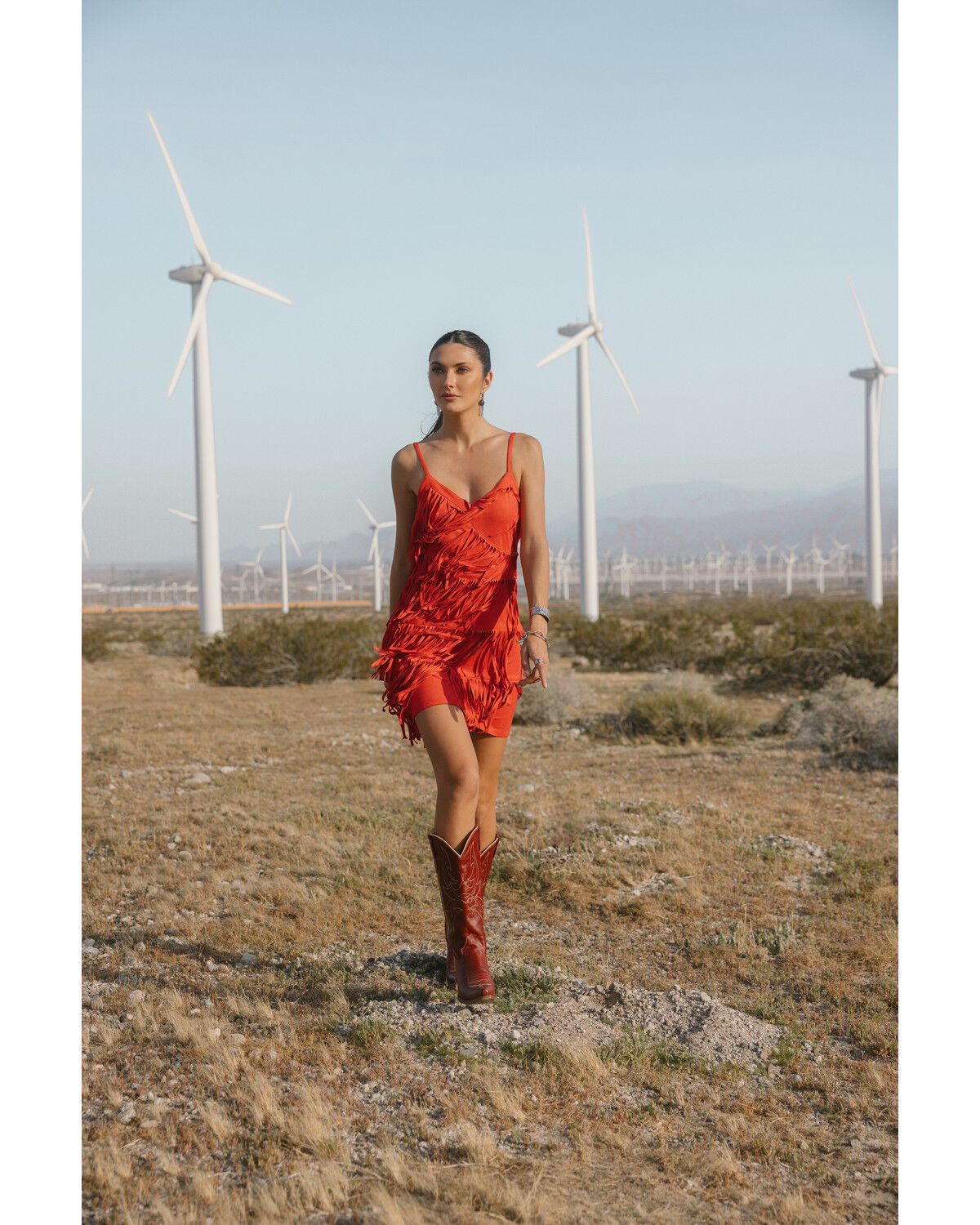 Women's Idyllwind Brixworth Faux Suede Fringe Mini Dress