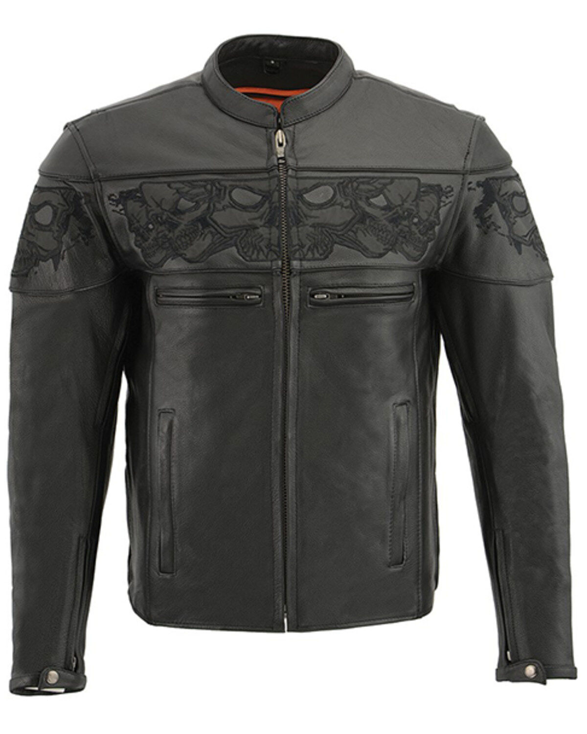 Men's Milwaukee Leather Crossover Scooter Cool-Tec Leather Motorcycle