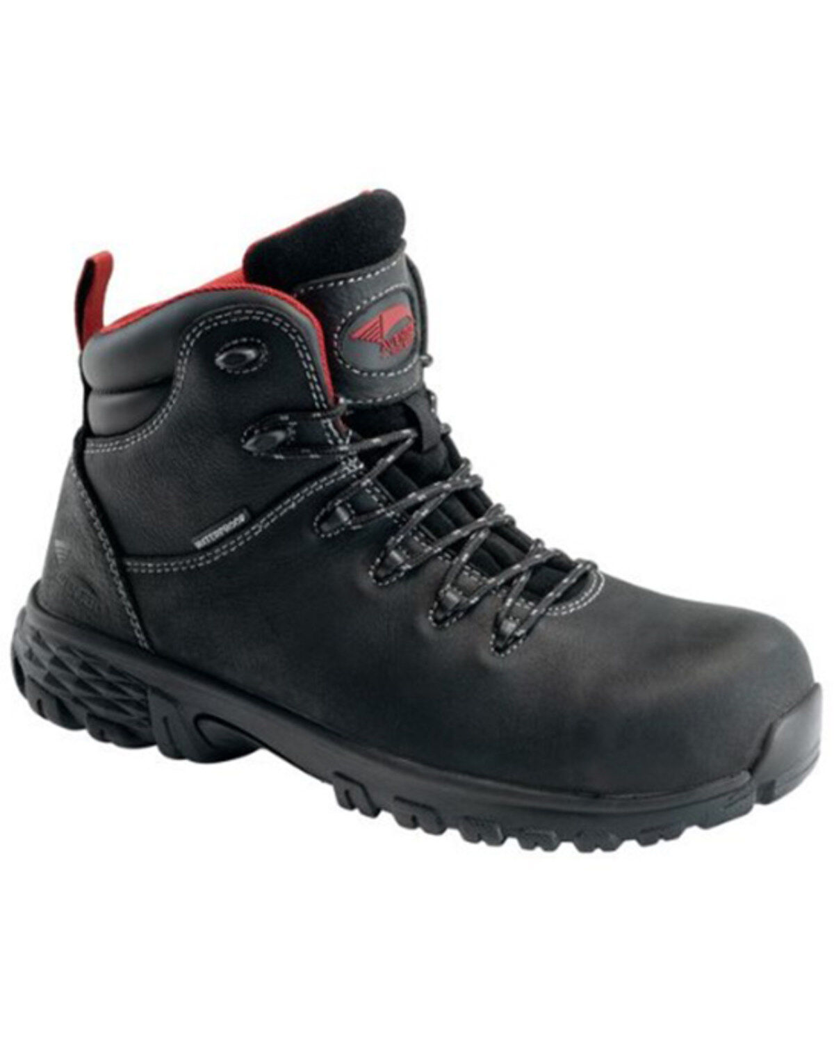 Men's Avenger Flight Mid Lace-Up Work Boots - Alloy Toe