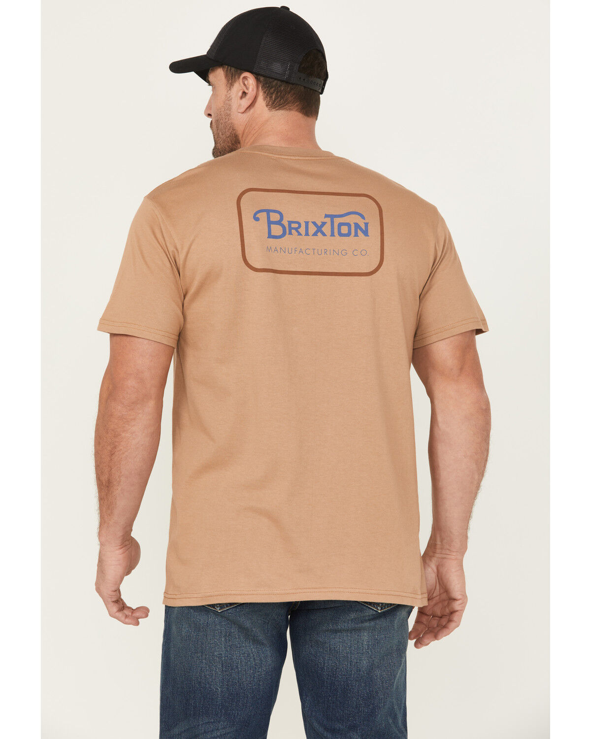 Men's Brixton Grade Logo Short Sleeve Graphic T-Shirt