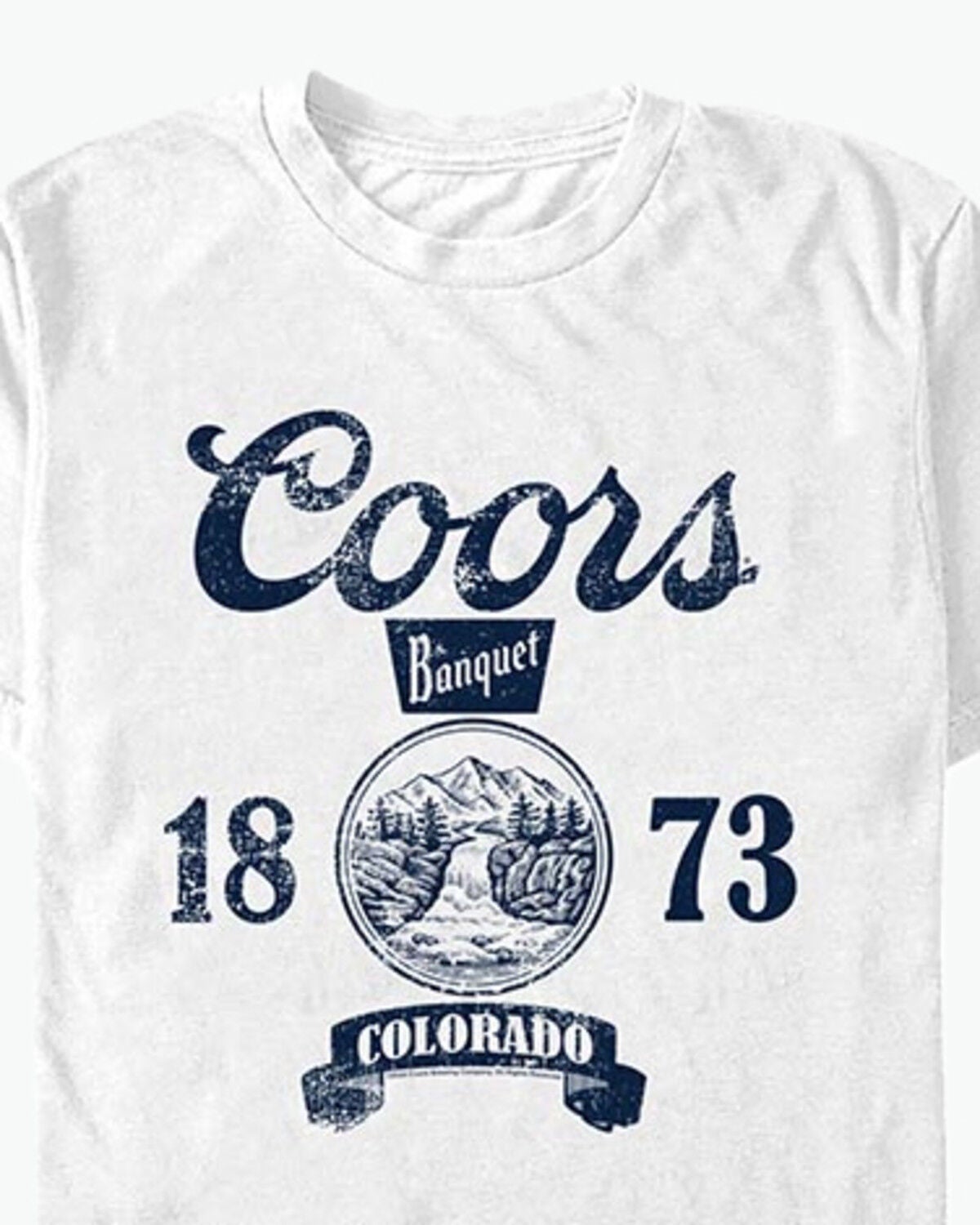 Men's Coors Golden Colorado Logo Short Sleeve Graphic T-Shirt
