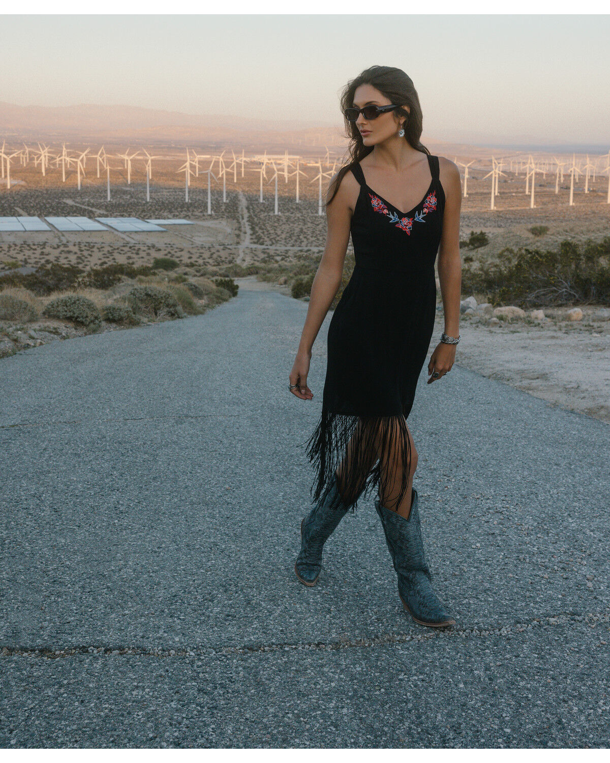 Women's Idyllwind Embroidered Fringe Dress