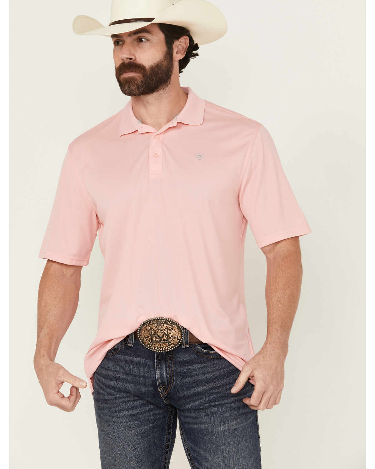 Men's Ariat Short Sleeve Tek Polo