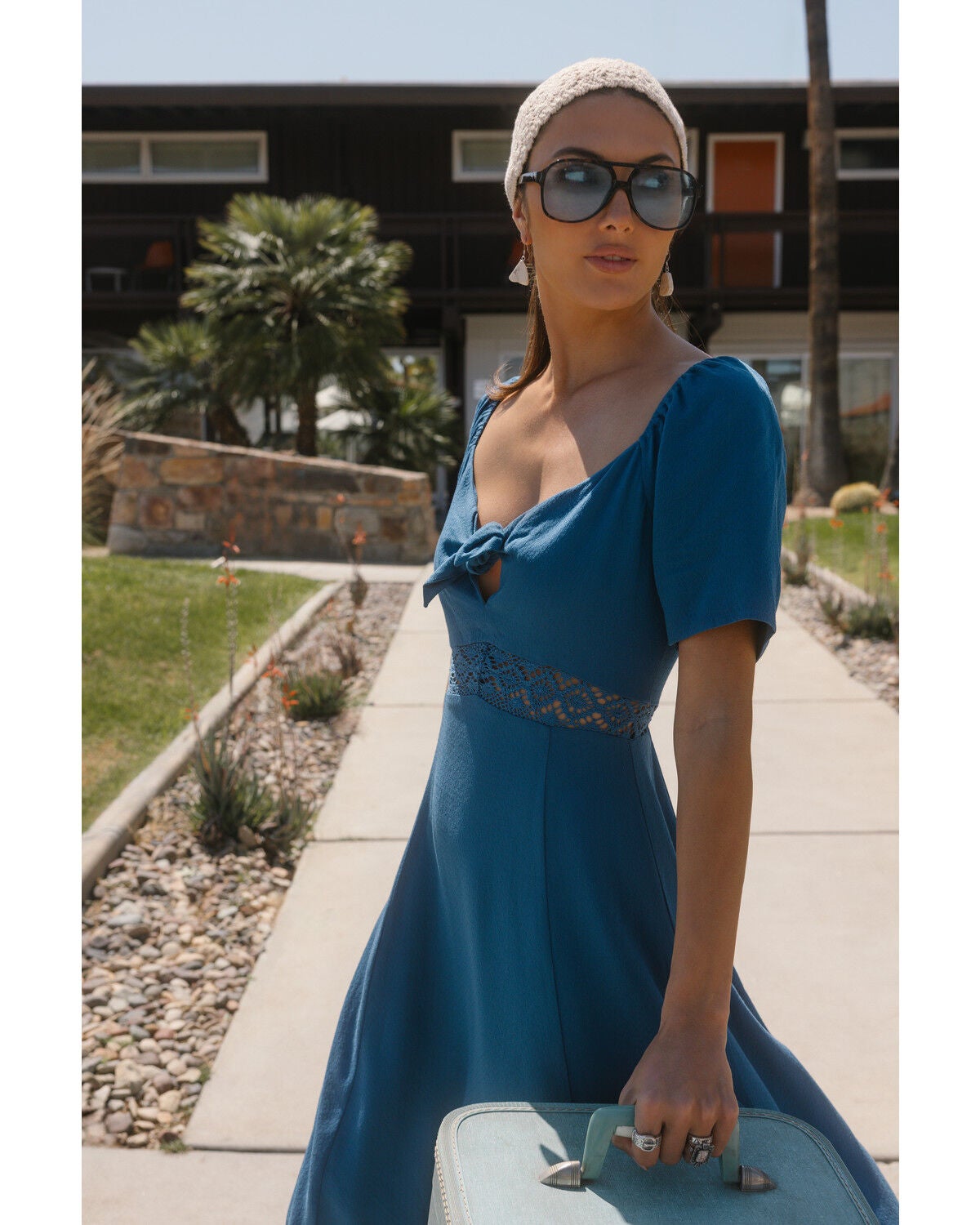 Women's Idyllwind Dudley Print Short Sleeve Midi Dress