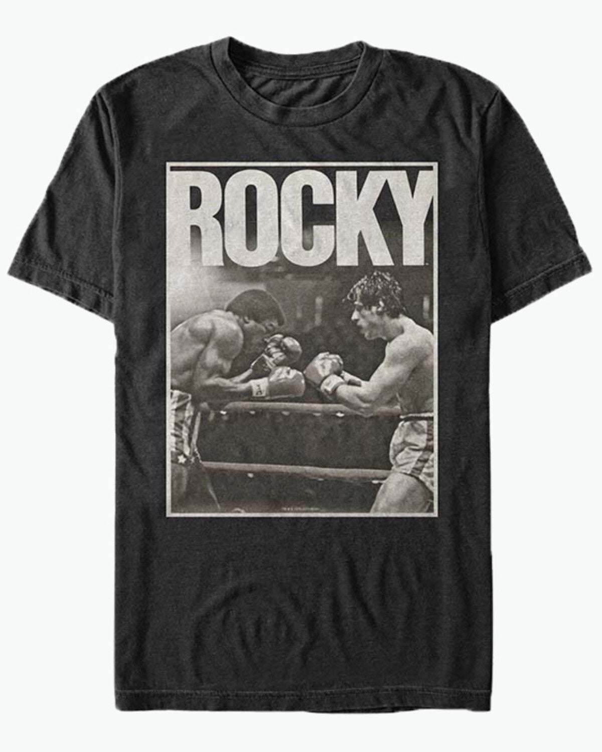 Men's Rocky Boxing Logo Short Sleeve Graphic T-Shirt