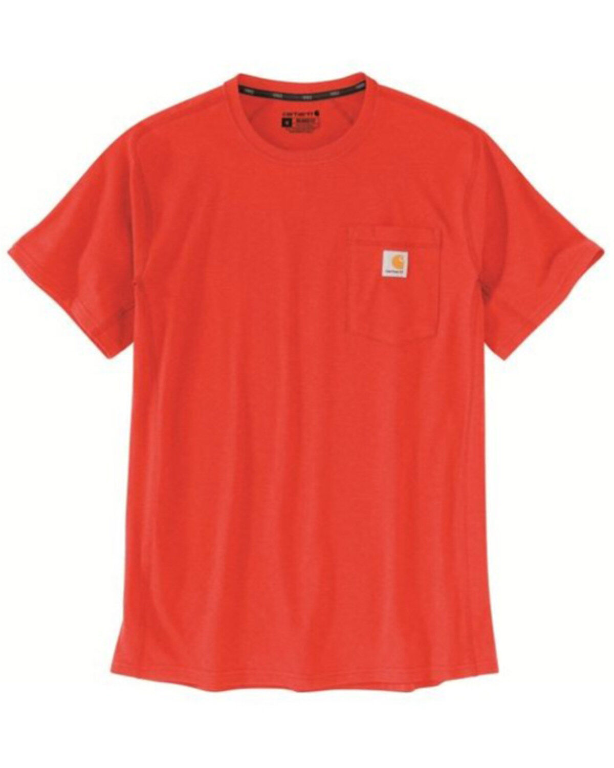 Men's Carhartt Force Midweight Short Sleeve Work Pocket T-Shirt