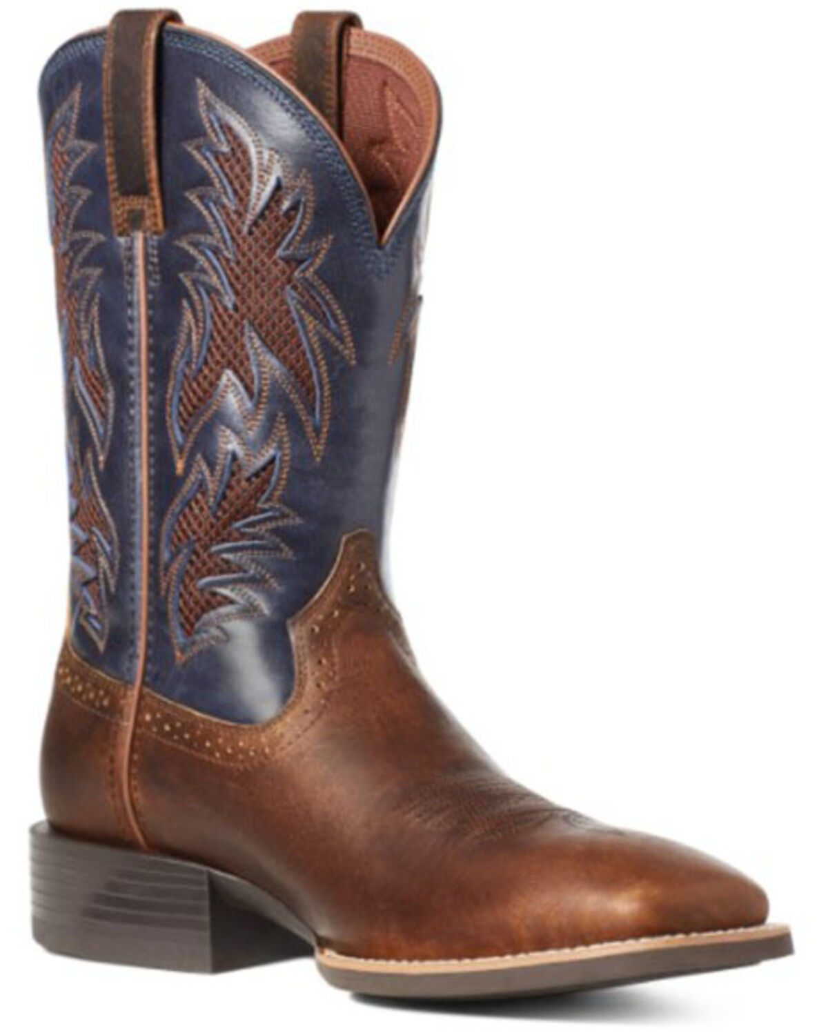 Men's Ariat Sport Cool VentTEK Western Performance Boots - Square Toe