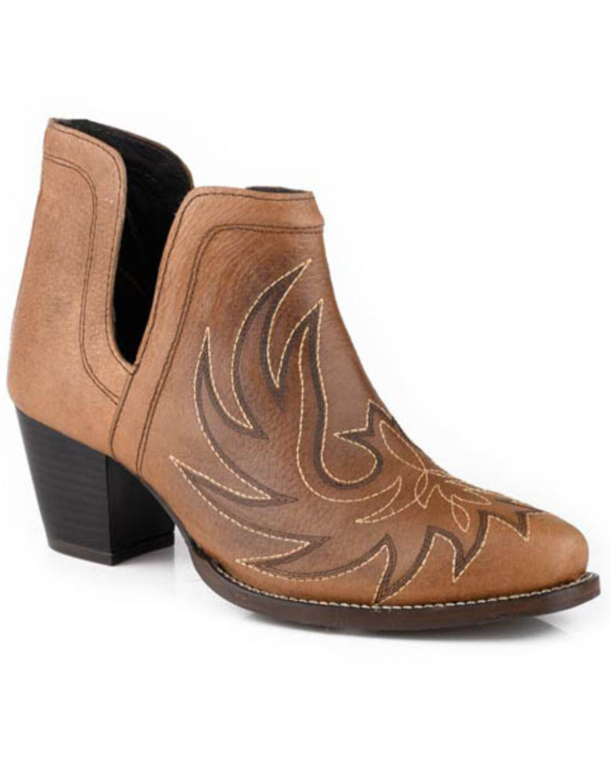 Women's Roper Rowdy Western Booties - Round Toe