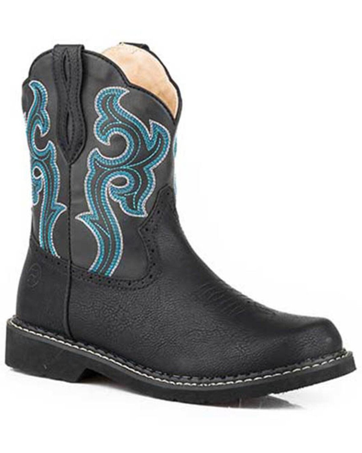 Women's Roper Chunk Rider Western Booties - Round Toe