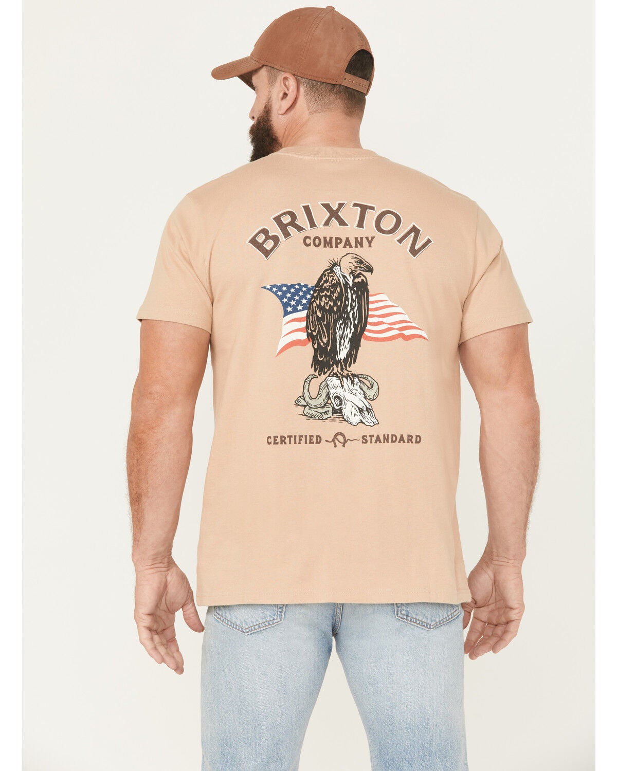 Men's Brixton Boot Barn Exclusive Vulture Culture Short Sleeve Graphic