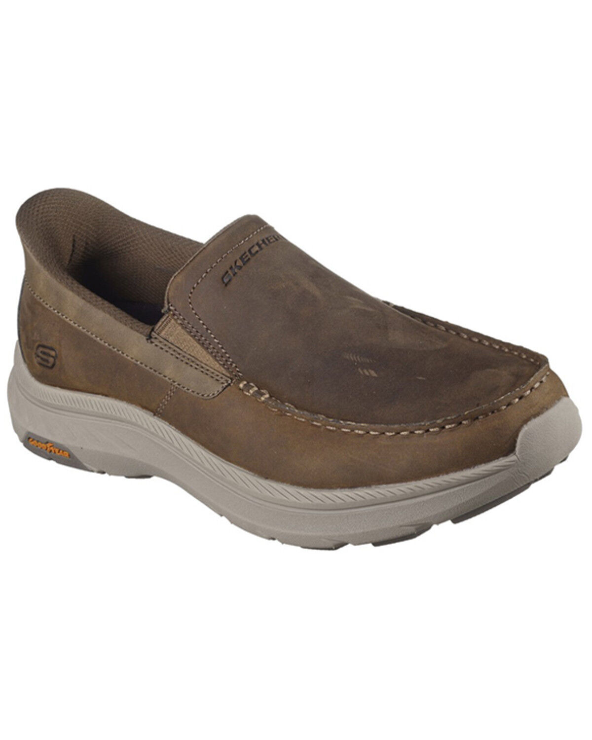 Men's Skechers Osgood Slip-Ins Relaxed Fit Casual Shoes - Moc Toe