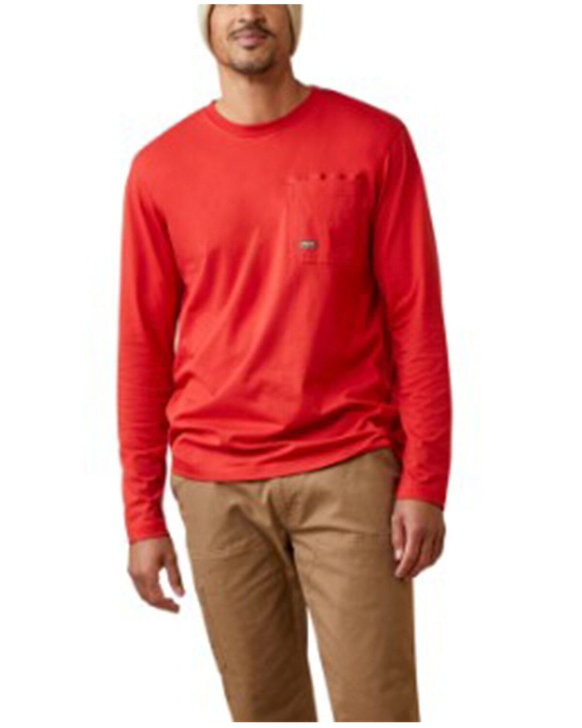 Men's Ariat Rebar Workman Reflective Flag Long Sleeve T-Shirt