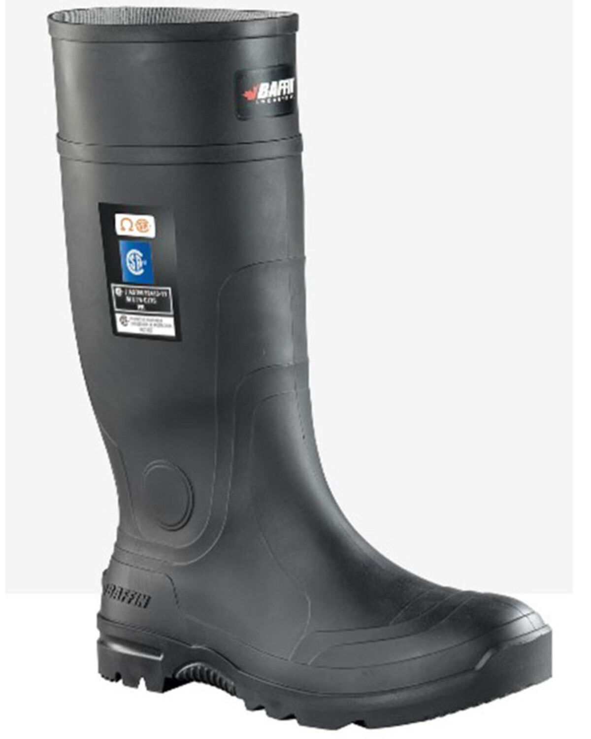 Men's Baffin Blackhawk (Toe) Waterproof Rubber Boots - Steel Toe