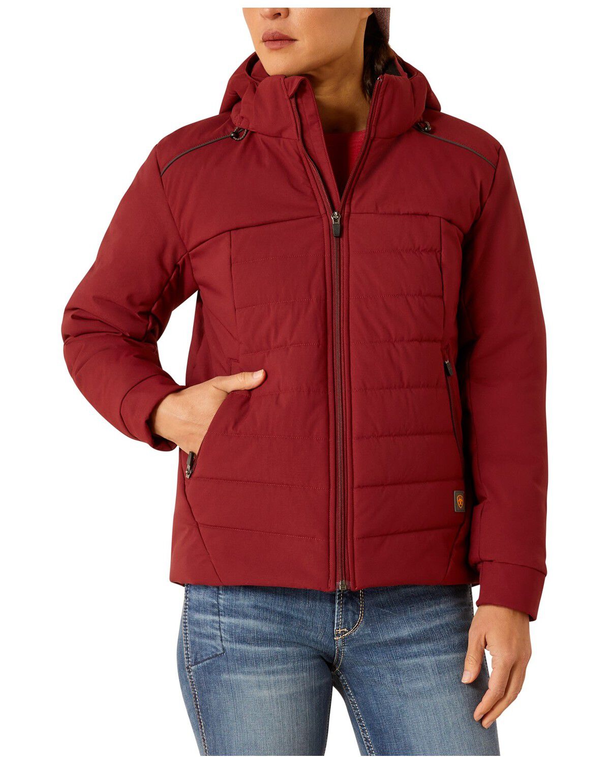 Women's Ariat Rebar Valkyrie Stretch Canvas Insulated Jacket
