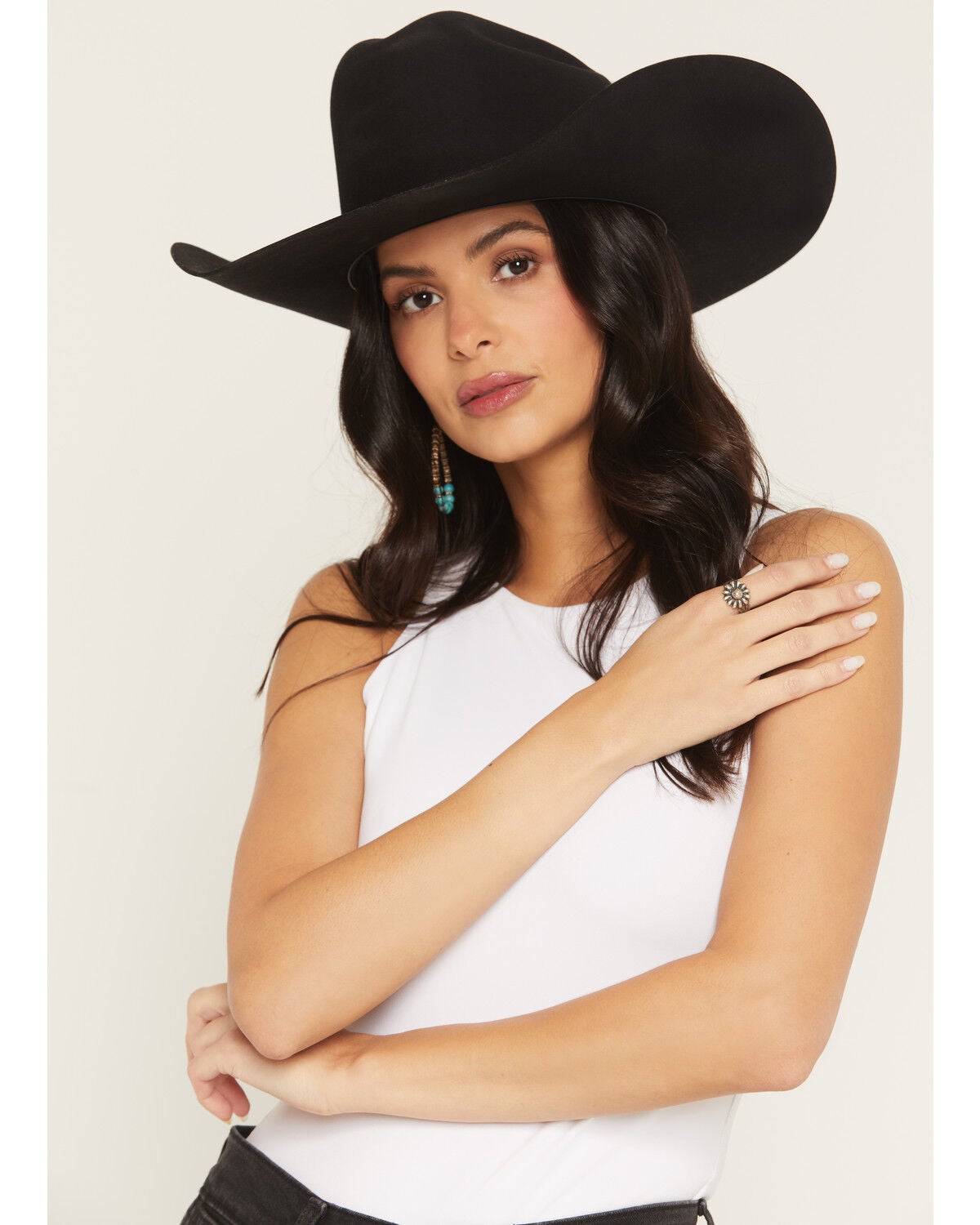 Women's Broken Arrow Jewelry Western Bud Ring