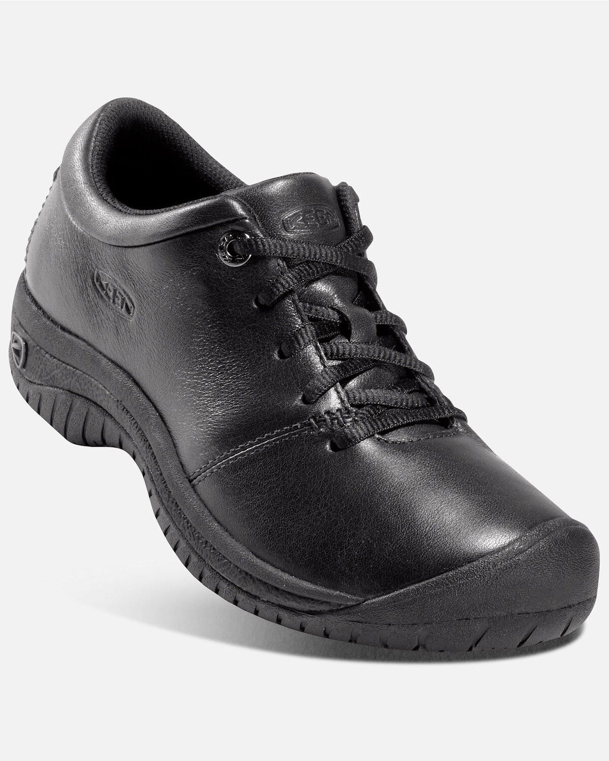 Women's Keen PTC Oxford Work Shoes - Round Toe