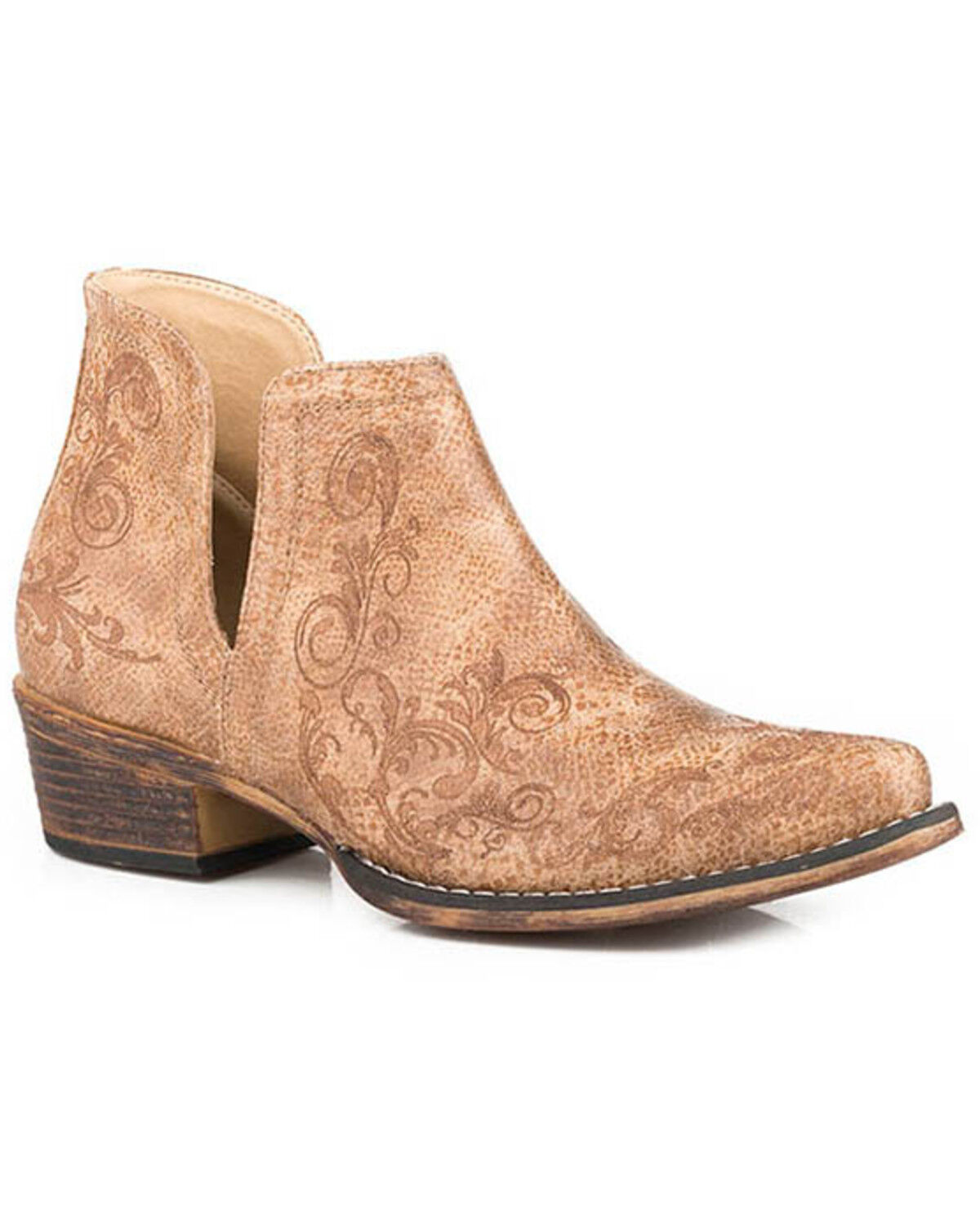 Women's Roper Ava Western Booties - Snip Toe