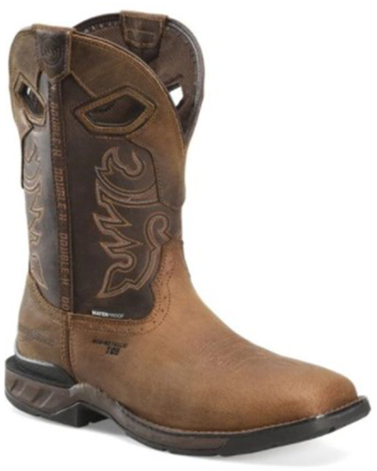 Men's Double H Wilmore Waterproof Pull On Work Boot - Composite Toe