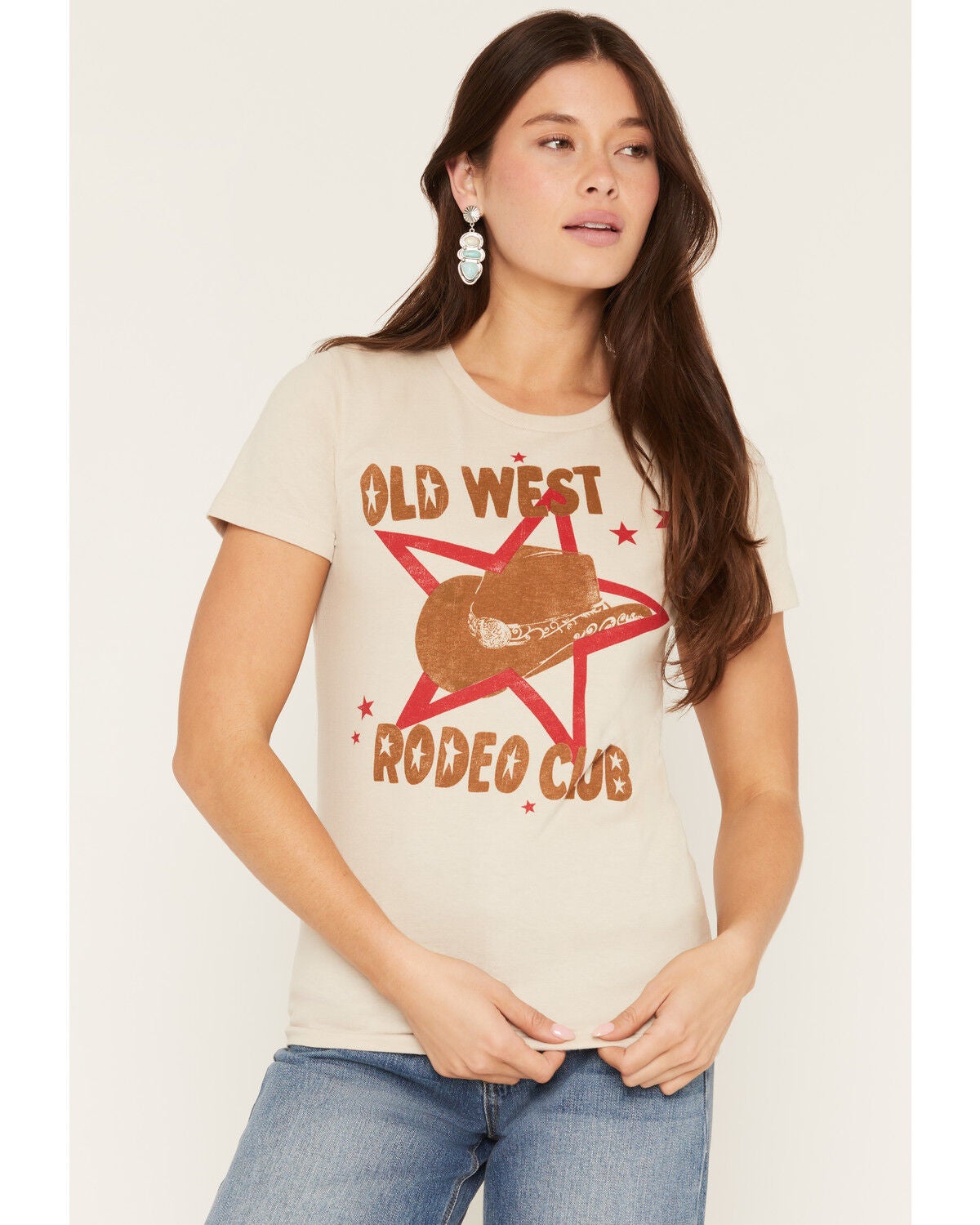 Women's Old West Day Slim Fit Graphic Tee