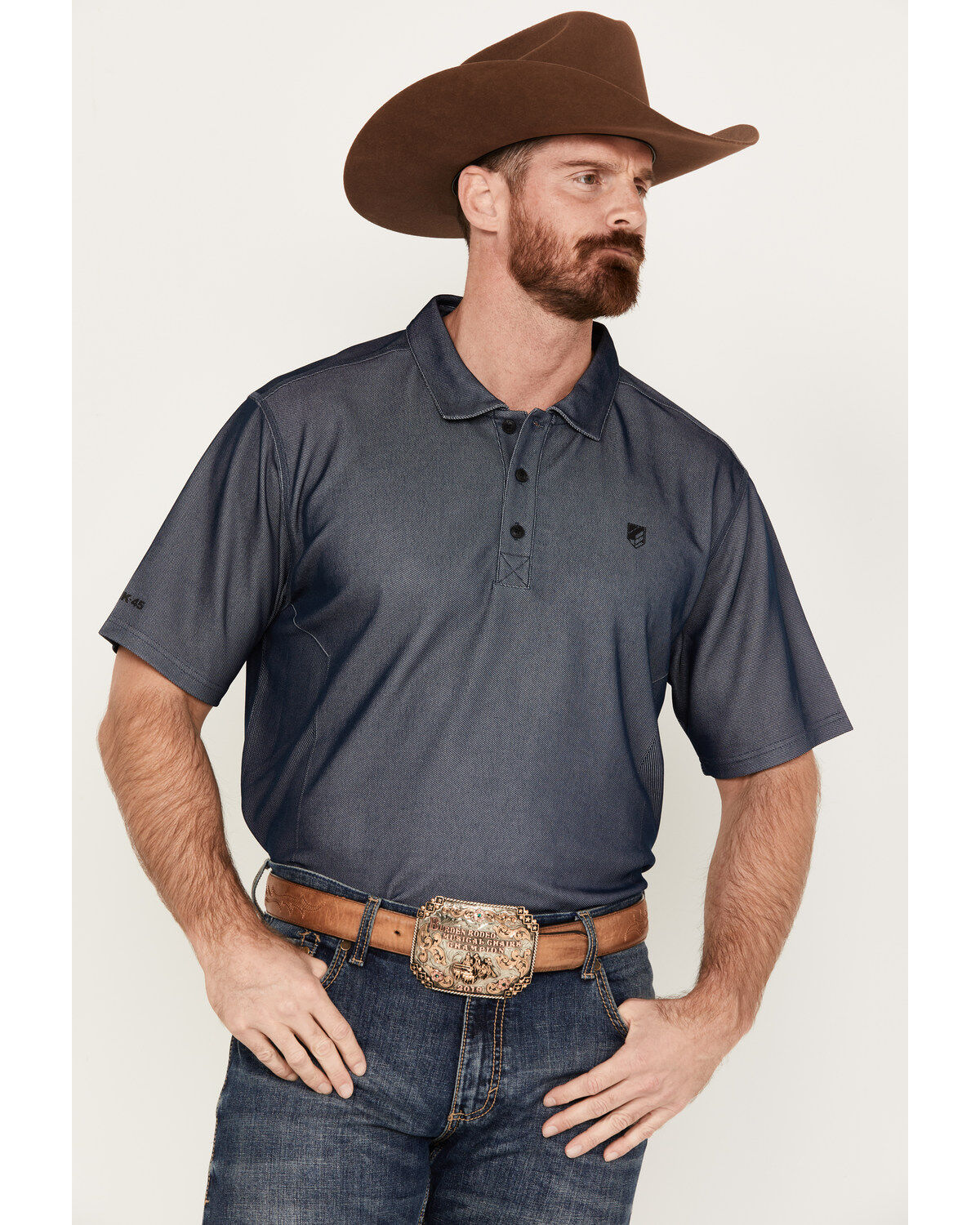 Men's RANK 45 Engineer Short Sleeve Polo Shirt