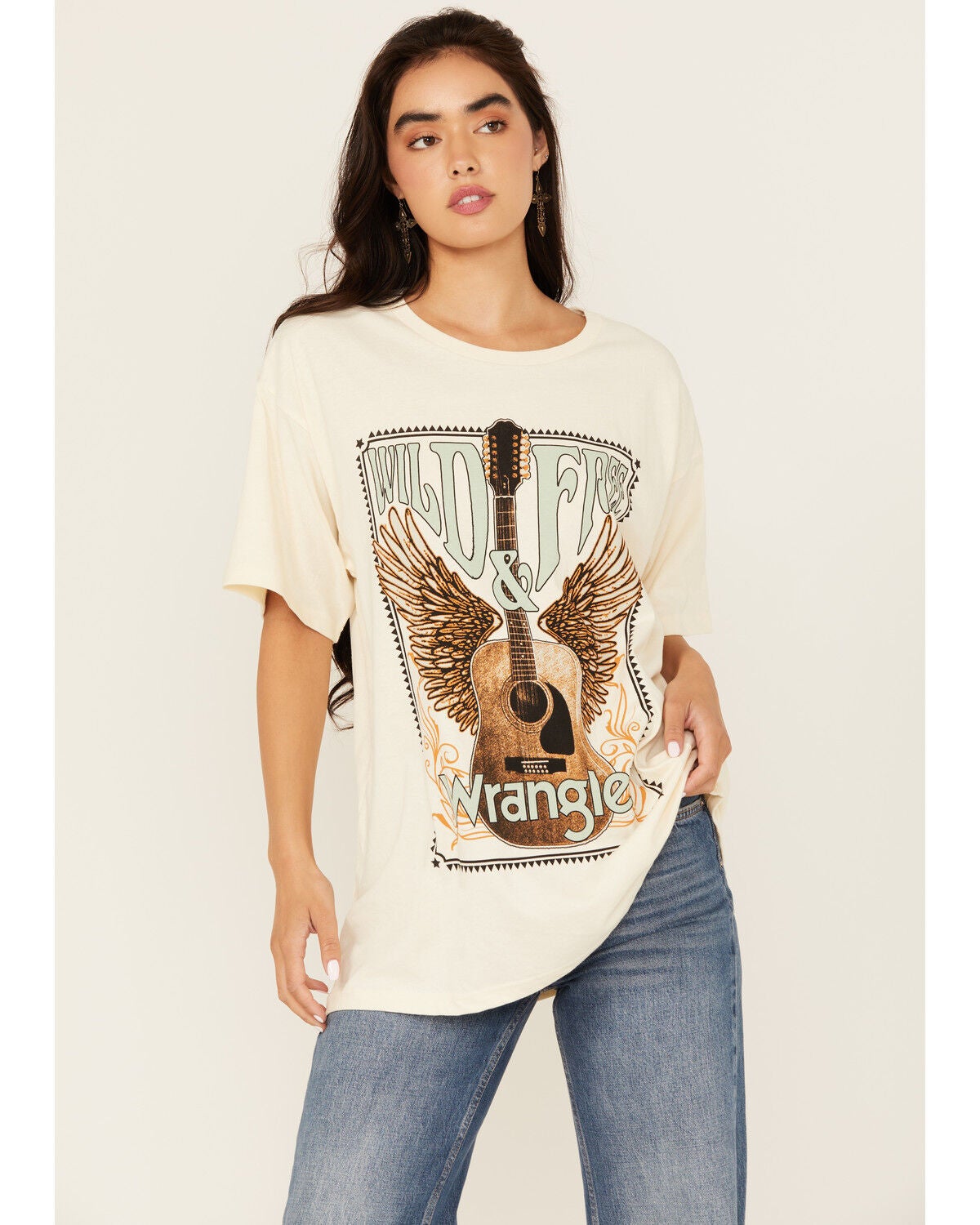 Women's Wrangler Guitar Short Sleeve Graphic Tee