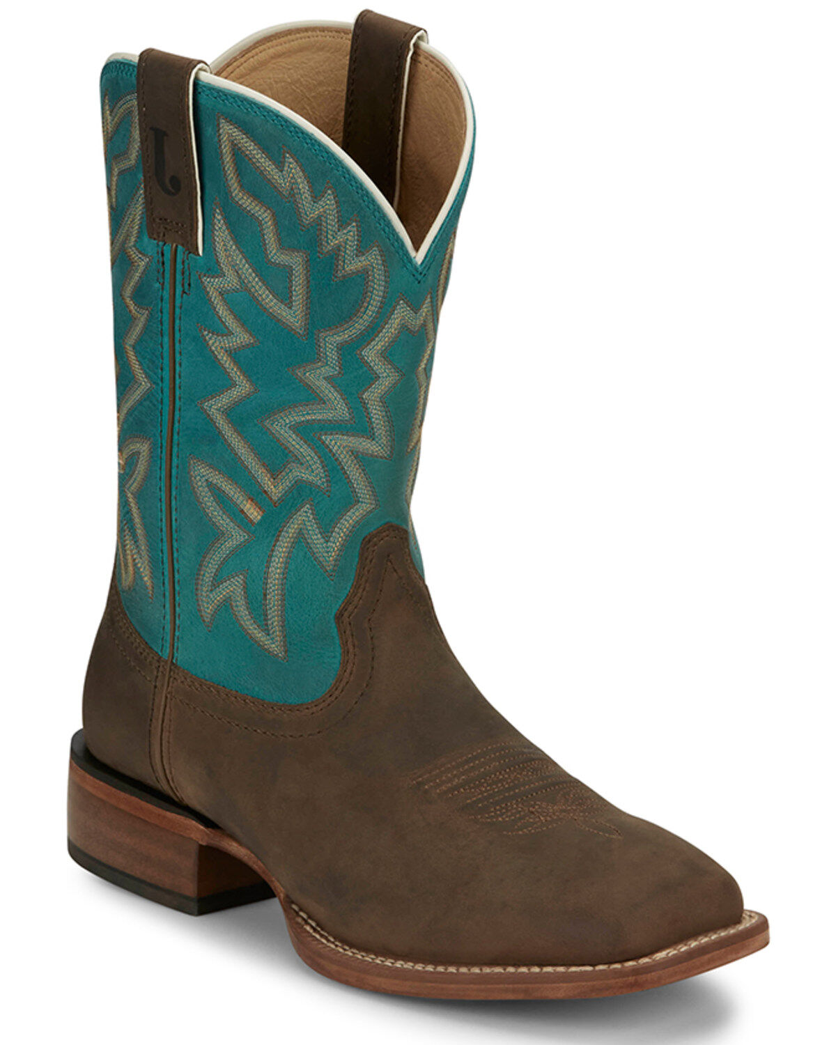 Men's Justin Jackpot Western Boots - Broad Square Toe