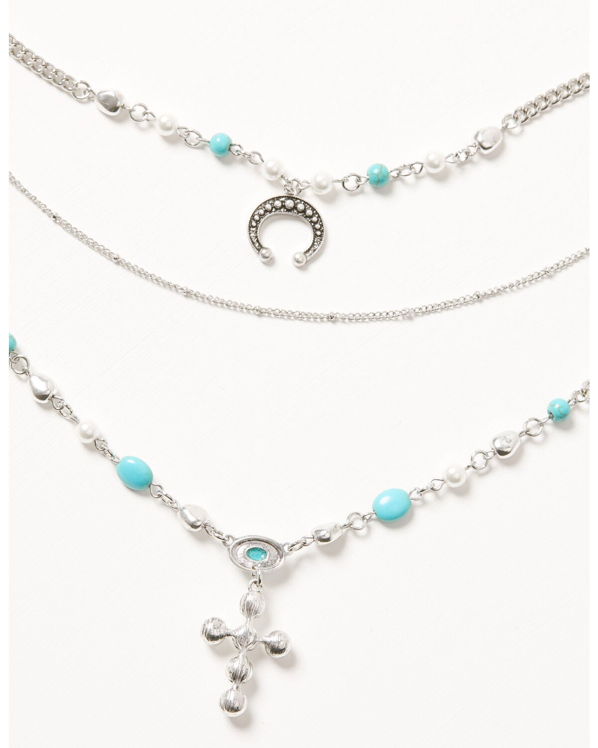 Women's Shyanne Layered Cross Necklace