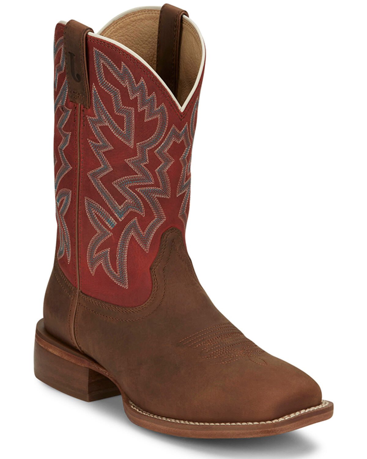 Men's Justin Jackpot Western Boots - Broad Square Toe