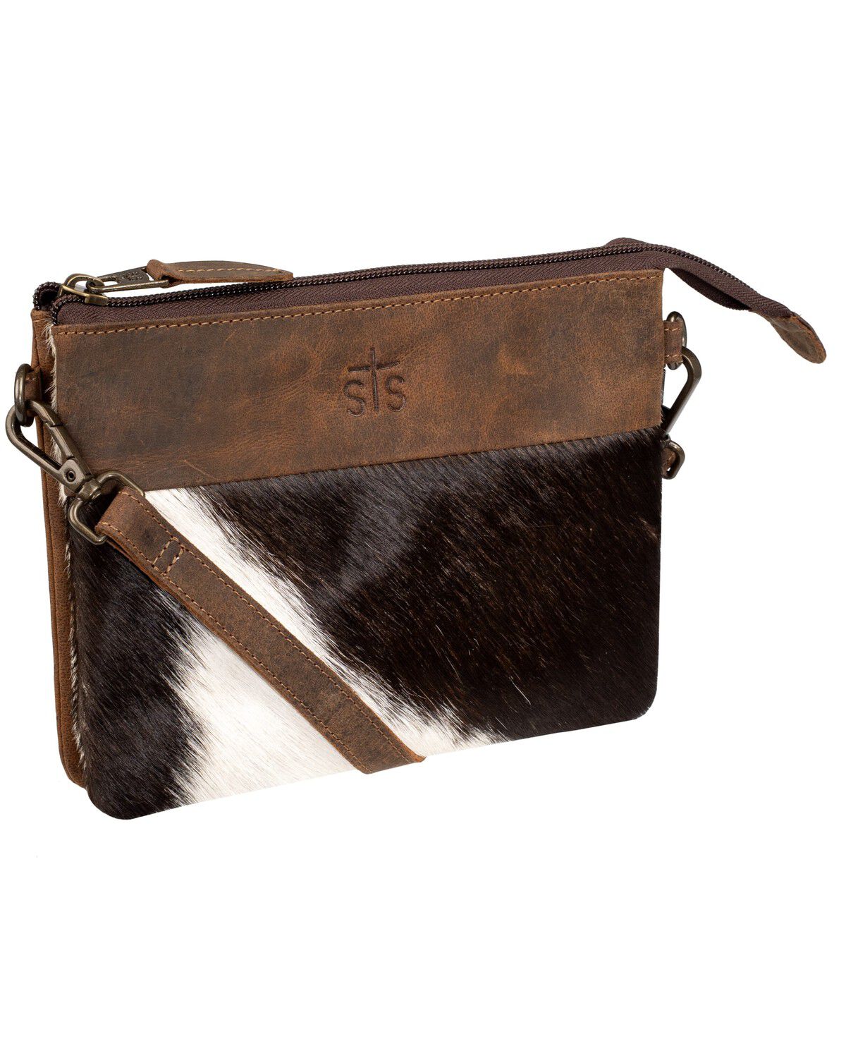 Women's STS Ranchwear by Carroll Rio Cowhide Crossbody Bag