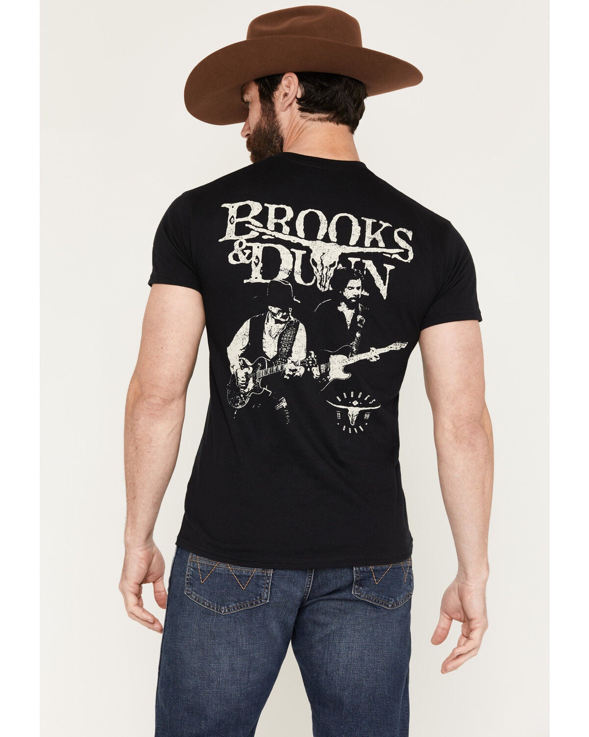 Men's Brooks & Dunn America's Finest Short Sleeve Graphic T-Shirt