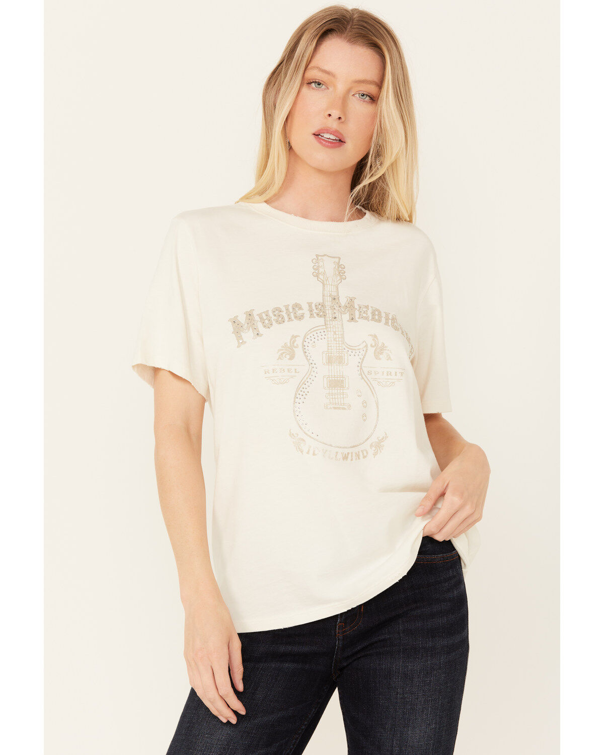 Women's Idyllwind Rollingwood Guitar Graphic Short Sleeve Tee