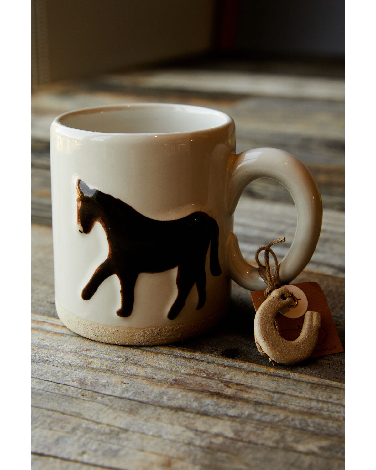 Mud Pie Farm Horse Mug