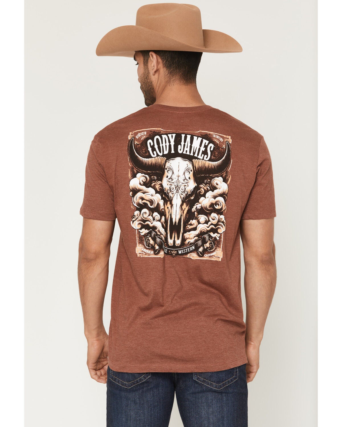 Men's Cody James Steerhead Short Sleeve Graphic T-Shirt