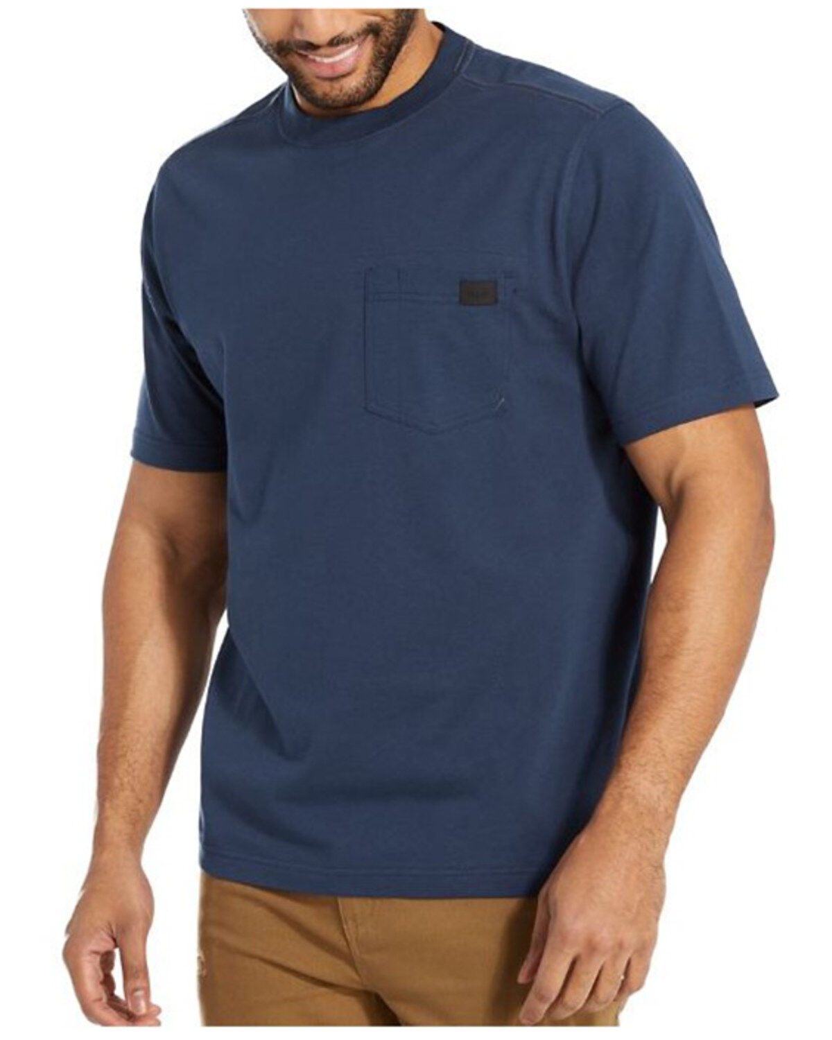 Men's Wolverine Solid Guardian Short Sleeve Work Pocket T-Shirt