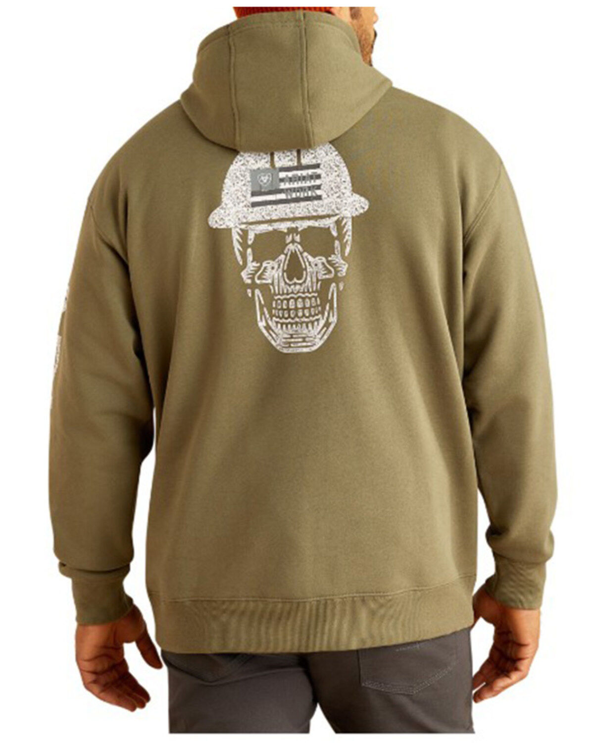Men's Ariat Rebar Roughneck Pullover Hooded Sweatshirt