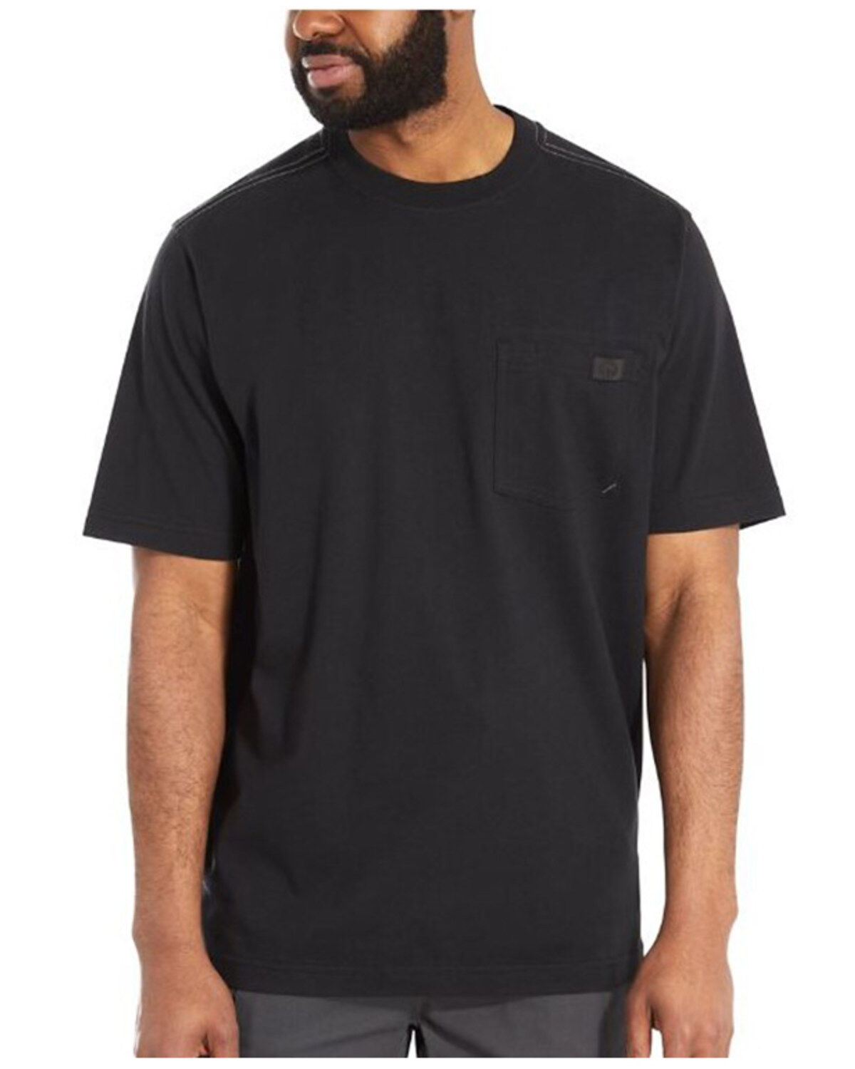 Men's Wolverine Solid Guardian Long Sleeve Work Pocket T-Shirt