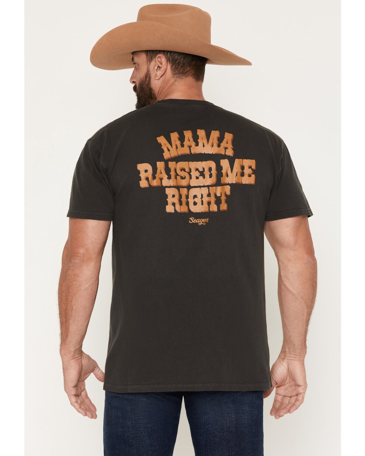 Men's Seager Raised Right Short Sleeve Graphic T-Shirt