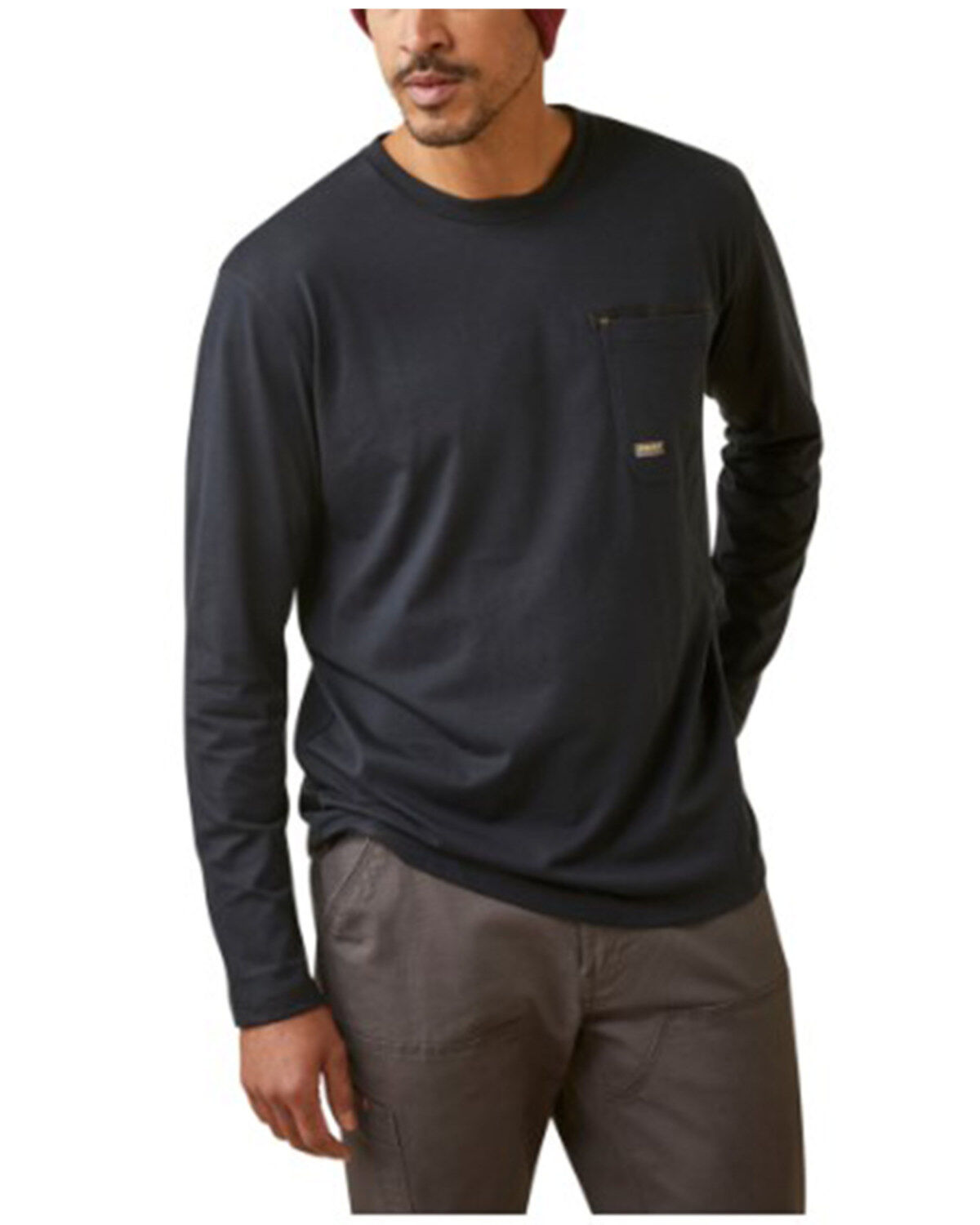 Men's Ariat Rebar Workman Blueprint Long Sleeve Graphic T-Shirt