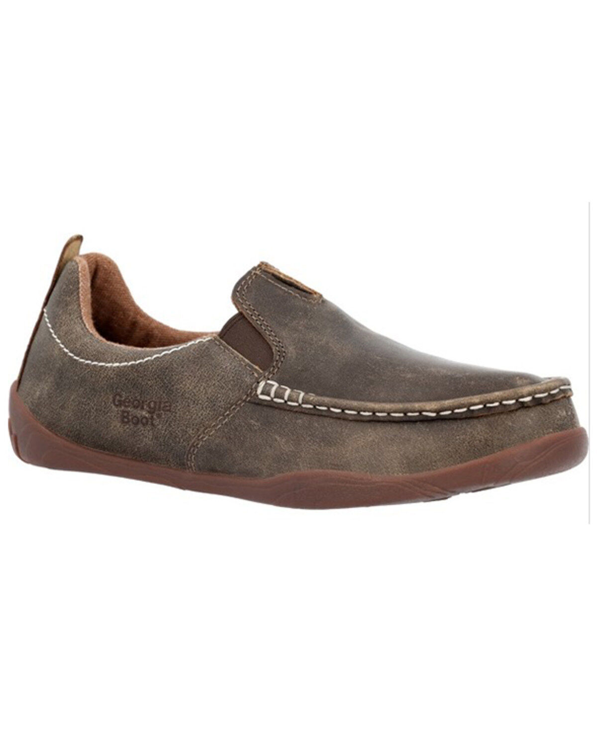 Men's Georgia Boot Cedar Falls Slip-On Shoe - Moc Toe