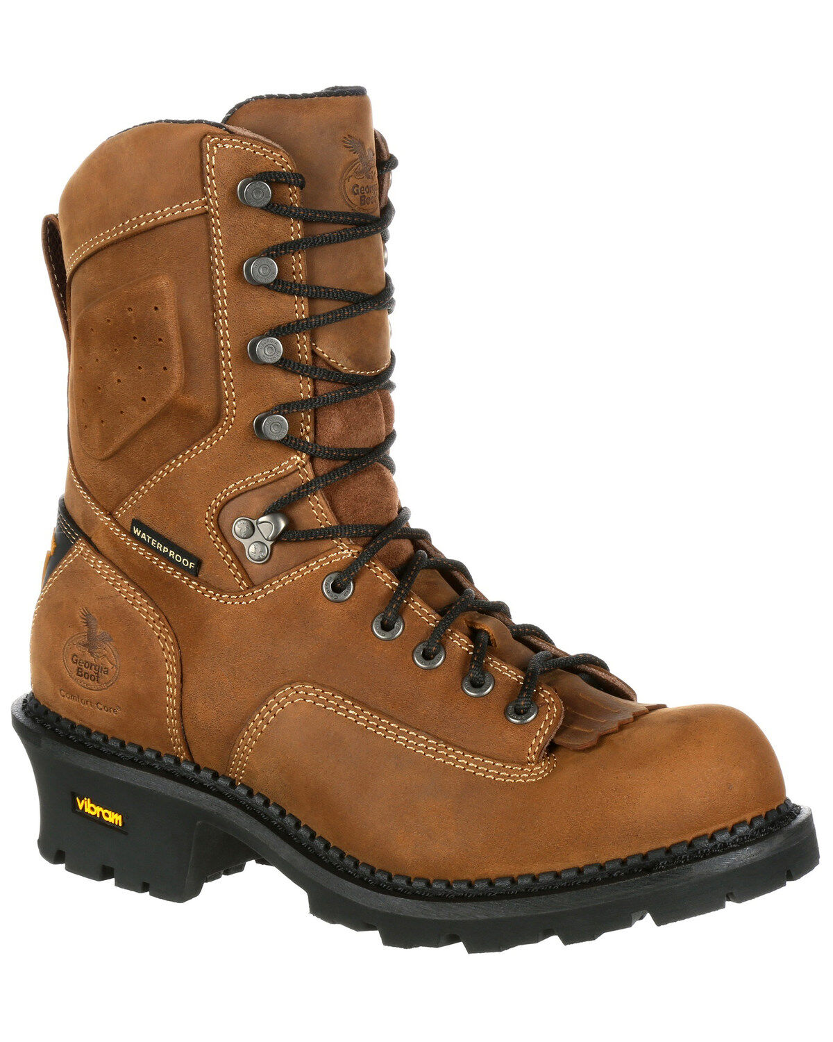 Men's Georgia Boot Comfort Core Waterproof Logger Boots - Composite To